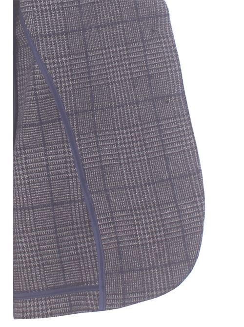 Giacca monopetto check in lana e cashmere CIRCOLO 1901 | FD3744NERO